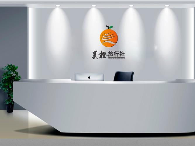 秦光华的深圳市美橙旅行社logo设计